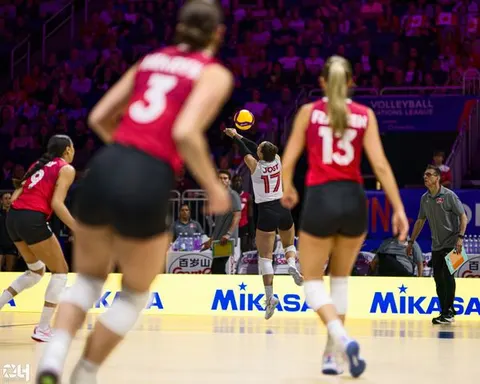 Photo 174 de l'album Ligue des Nations de Volleyball (VNL) – Jour 5 – Québec 2026
