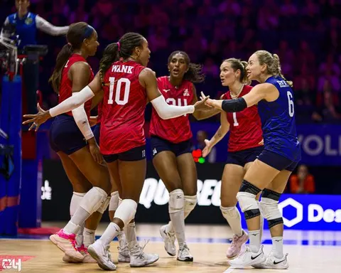 Photo 98 de l'album Ligue des Nations de Volleyball (VNL) – Jour 5 – Québec 2026