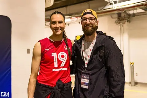 Photo 416 de l'album Ligue des Nations de Volleyball (VNL) – Jour 5 – Québec 2026