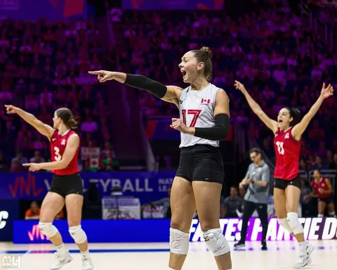 Photo 289 de l'album Ligue des Nations de Volleyball (VNL) – Jour 5 – Québec 2026