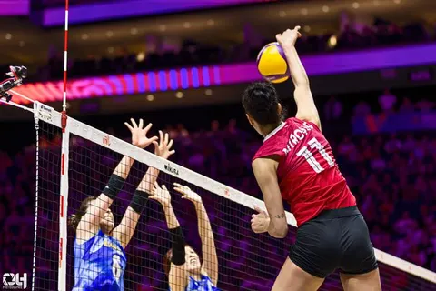 Photo 222 de l'album Ligue des Nations de Volleyball (VNL) – Jour 5 – Québec 2026