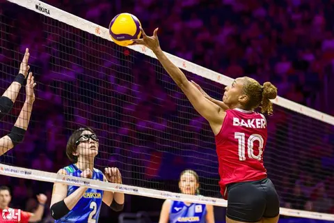 Photo 320 de l'album Ligue des Nations de Volleyball (VNL) – Jour 5 – Québec 2026