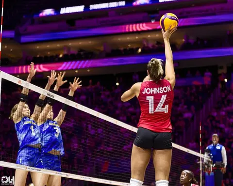 Photo 373 de l'album Ligue des Nations de Volleyball (VNL) – Jour 5 – Québec 2026