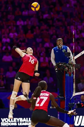 Photo 166 de l'album Ligue des Nations de Volleyball (VNL) – Jour 5 – Québec 2026