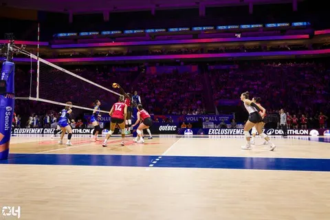 Photo 377 de l'album Ligue des Nations de Volleyball (VNL) – Jour 5 – Québec 2026