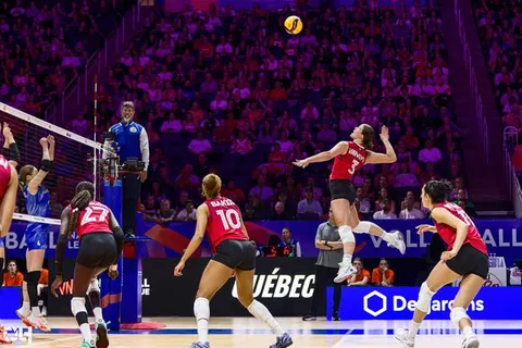 Photo 383 de l'album Ligue des Nations de Volleyball (VNL) – Jour 5 – Québec 2026