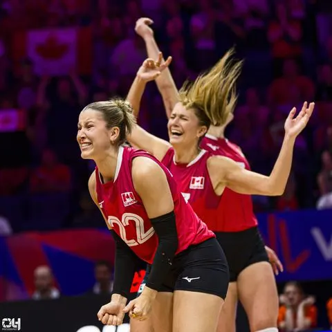 Photo 270 de l'album Ligue des Nations de Volleyball (VNL) – Jour 5 – Québec 2026
