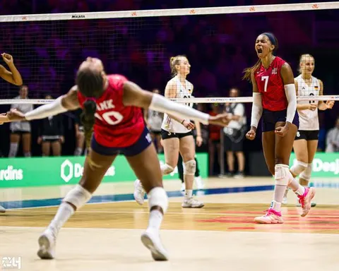 Photo 77 de l'album Ligue des Nations de Volleyball (VNL) – Jour 5 – Québec 2026