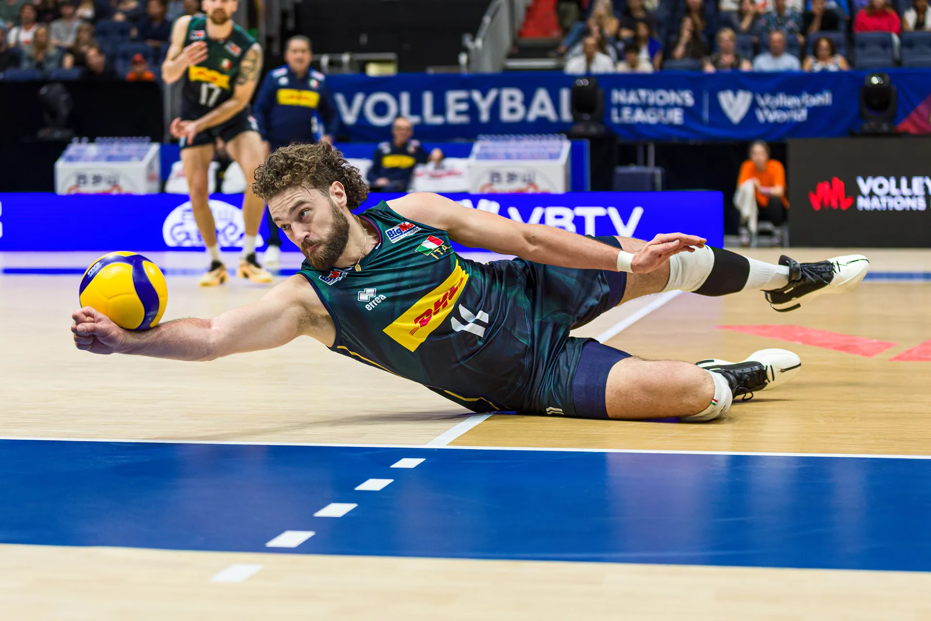 Moment de la Ligue des Nations montrant contrôle et rythme